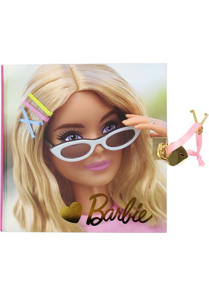 B-7790 Barbie Kilitli Hatıra Defteri