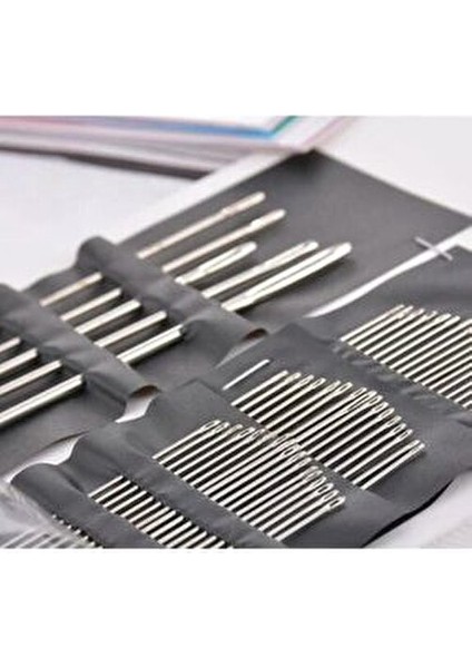 55'li Dikiş İğne Seti Nikel Kaplama Çelik İğnelerle Her Boyda 55 Adet fiyatları