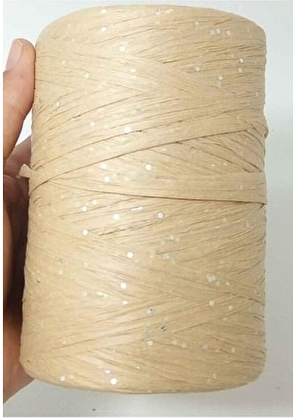 Simli Hasır Renk Rafya İp Orta Kalınlıkta 250 Metre Uzunlukta modelleri