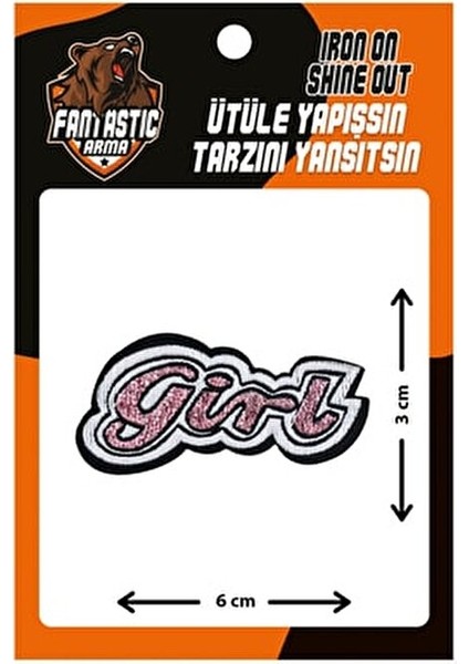 Ütü İle Yapışan Arma Patch 100% Polyester Yıkanabilir ve Kolay Uygulanabilir modelleri