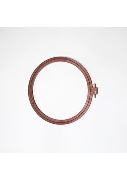 Nurge Plastik Vidalı Kasnak Ahşap Görünümlü 18 cm Çapında Kullanışlı ve Dayanıklı fiyatları