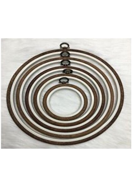 Pano Kasnağı Yuvarlak Set Ahşap Görünümlü Kauçuk Malzemeden 9,5cm-24,5cm Çapında fiyatları