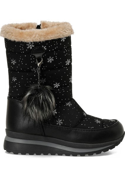 SNOWE.F5PR Siyah Kız Çocuk Çizme