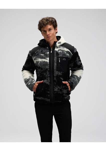 Fermuarlı Kapüşonlu Fleece Dış Giyim (2025 Sonbahar-Kış)