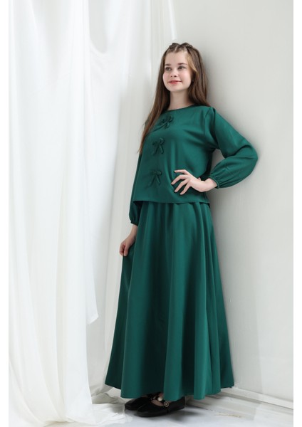 Nora Kız Çocuk Takım Yeşil fiyatları