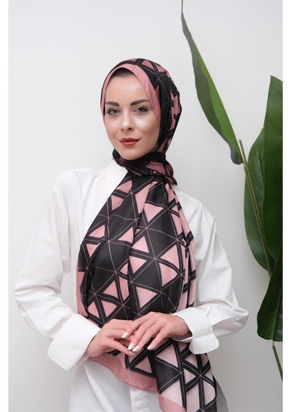 Modern Lines Üçgen Desenli Dijital Soft Şal fiyatları