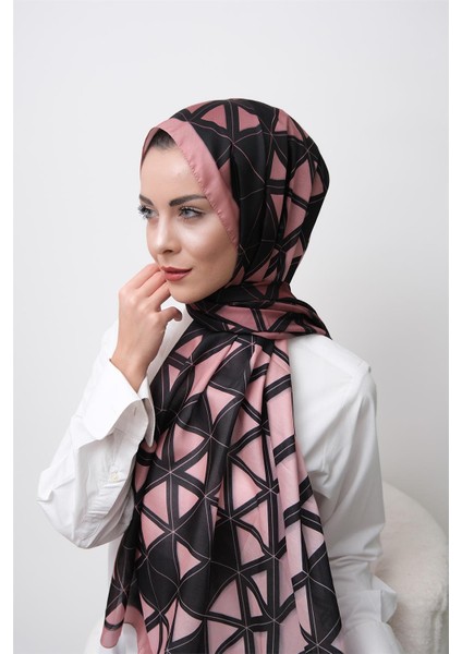 Modern Lines Üçgen Desenli Dijital Soft Şal indirimleri