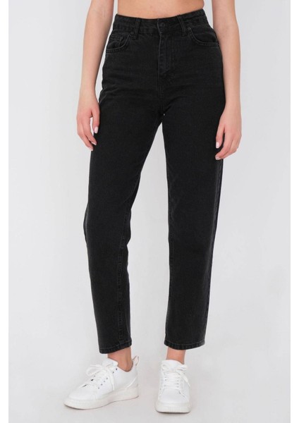 New Yüksek Bel Likralı Yumuşak Dokunuş Mam Jean Pant. AIDE4742