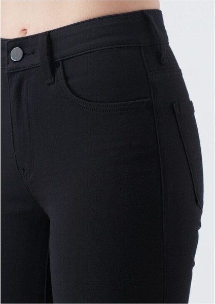 Winner Ekstra Likralı Dar Paça Süper Skiny Solmayan Siyah Denim Pant. Jean modelleri