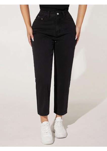 Tommytom Clara Mary Sahara Jean Kadın Siyah Yüksek Bel Likralı Mam Jenas Denim (New) fiyatları