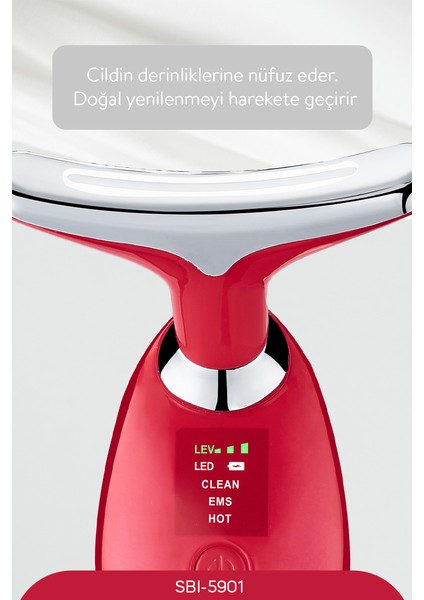 Yüz ve Boyun Bölgesi Kırışıklık Giderici ve Sıkılaştırıcı SBI-5901K