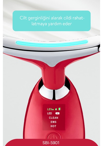 Yüz ve Boyun Bölgesi Kırışıklık Giderici ve Sıkılaştırıcı SBI-5901K