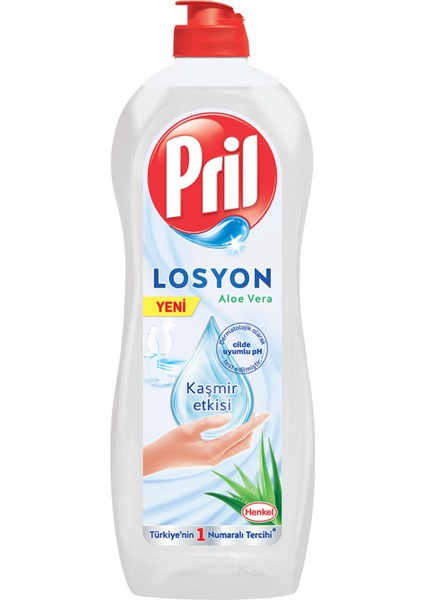 Elde Yıkama Sıvı Bulaşık Deterjanı 750ML Losyon Aloe Vera