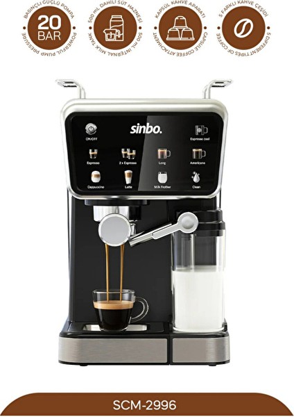 Espresso Makinesi SCM-2996