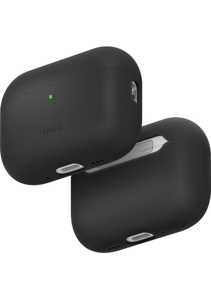 Airpods Pro 3 Kılıf Sıvı Silikon Lino Kablosuz Şarj Destekli Kapak Pürüzsüz Donuş Sağlam Koruma