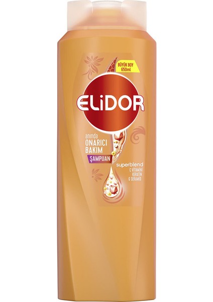 2 Adet Elidor Şampuan Anında Onarıcı Bakım 650 ml fiyatları