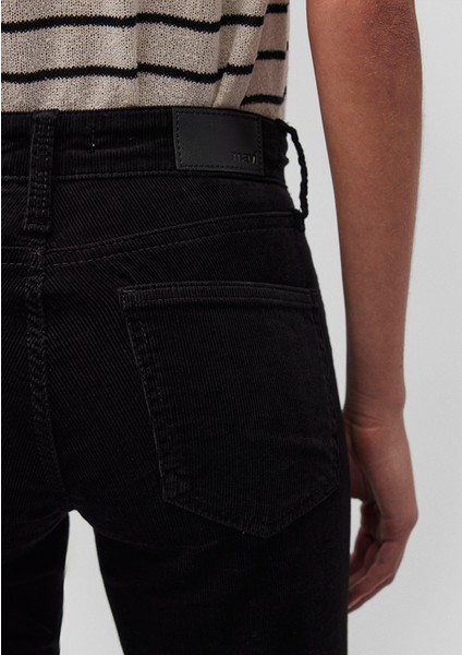 Molly Siyah Kadife Pantolon 1013682991