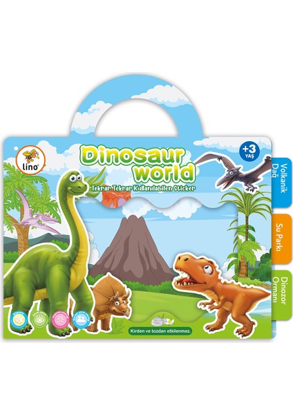 2 Adet Lino Sticker Dinosaur fiyatları