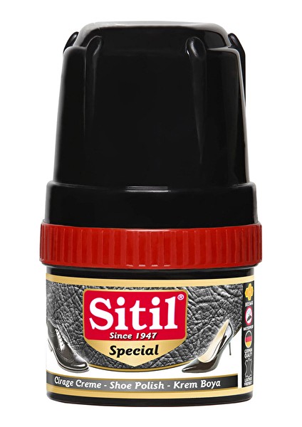 3 Adet Sitil Ayakkabı Boyası Krem 60 G Siyah