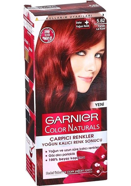 3 Adet Garnier Çarpıcı Renkler N°5.62 Parlak Lal Kızılı