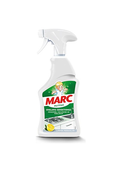 4 Adet Marc Yüzey Temizleyici Sprey 750 ml Mutfak