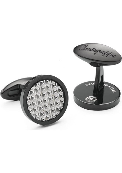 Clou Pure Brilliance Siyah Ip Kol Düğmesi Idcpclbs