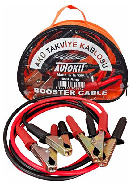 4 Adet Akü Takviye Kablosu 600 Amper