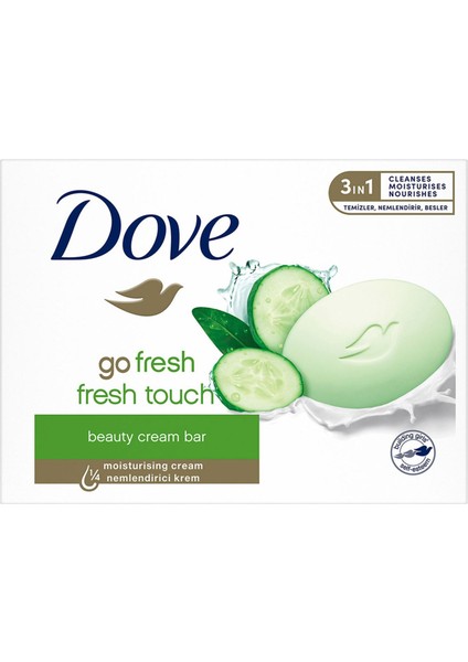 Beauty Cream Bar Fresh Touch Nemlendirici Etkili 90 G 2 Adet