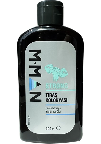 Tıraş Kolonyası Strong 200 ml 3 Adet