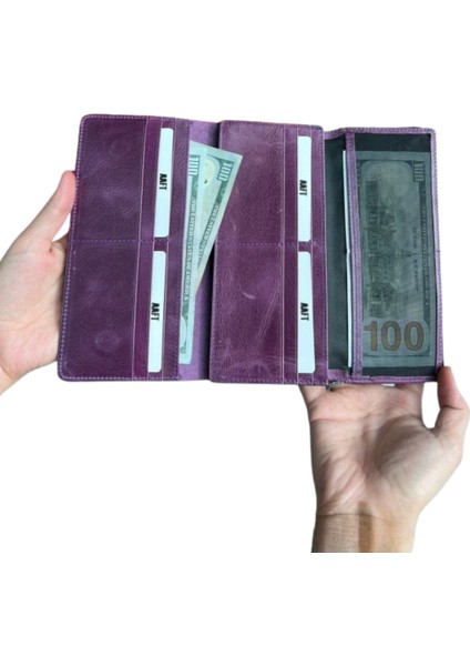 Hakiki Deri El Portföyü Cüzdan | Hilton 8926 modelleri