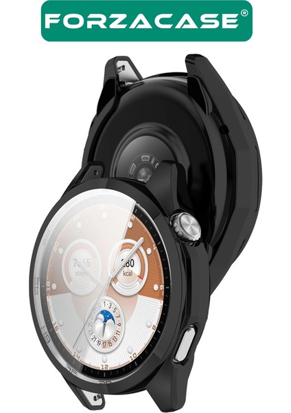 Huawei Watch Gt6 46MM ile Uyumlu Önü Kapalı Ekran Korumalı Silikon Kılıf - FC010 fiyatları