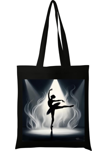 Shadow Balerin Silüet Koton Çanta