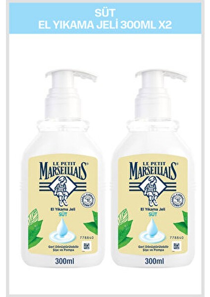 Süt Sıvı Sabun Zengin Lipit İçeriğiyle 600 ml 2 Adet El Yıkama Jeli modelleri