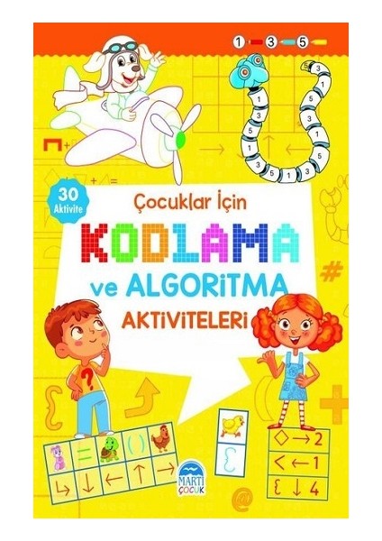 Çocuklar Için Kodlama ve Algoritma Aktiviteleri - Sarı