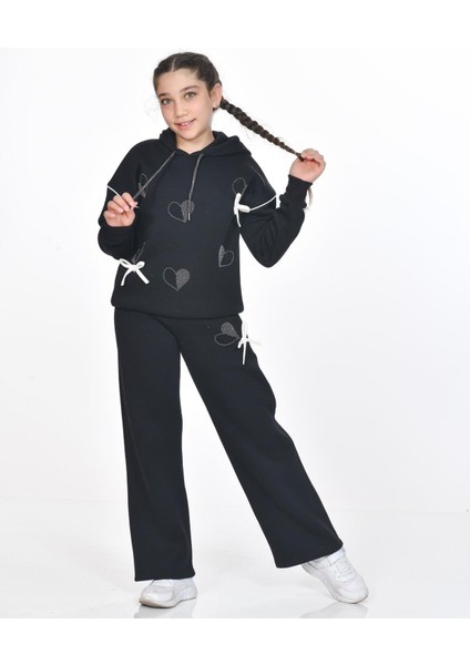 Lovence Kız Çocuk Eşofman Takımı Siyah fiyatları