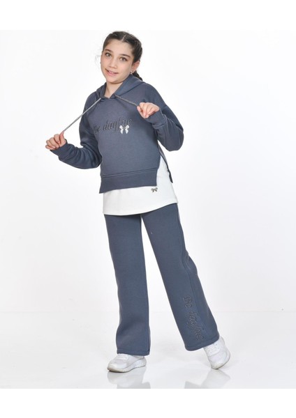 Be Dayfue Kız Çocuk Eşofman Takımı Mavi