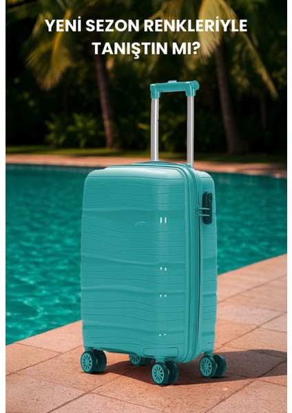 Küçük Kabin Boy Kırılmaz Silikon Valiz & Bavul