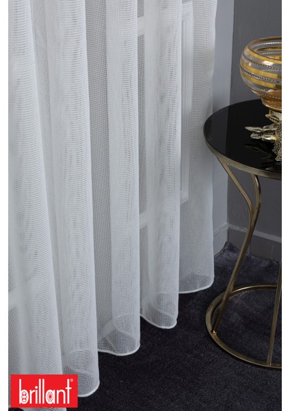 File Cleo 1/2 Orta Pileli Ütü Istemez Kırışmaz Yeni Sezon Salon Oda Tül Perdesi indirimleri