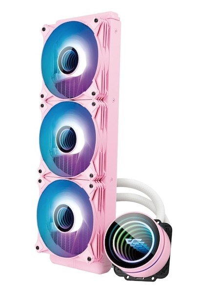 Twister DX-360 VER.2.6 Pembe/Beyaz İşlemci Sıvı Soğutma