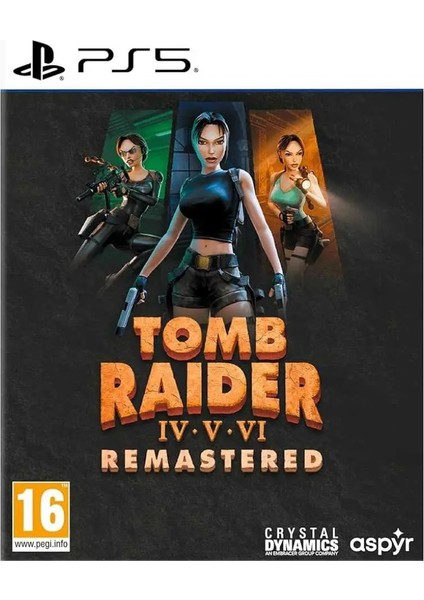 Ps5 Tomb Raider Iv - Vı Remastered