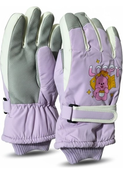 Kitti 9-15 Yaş Kız Çocuk Kar Kayak Eldiveni fiyatları