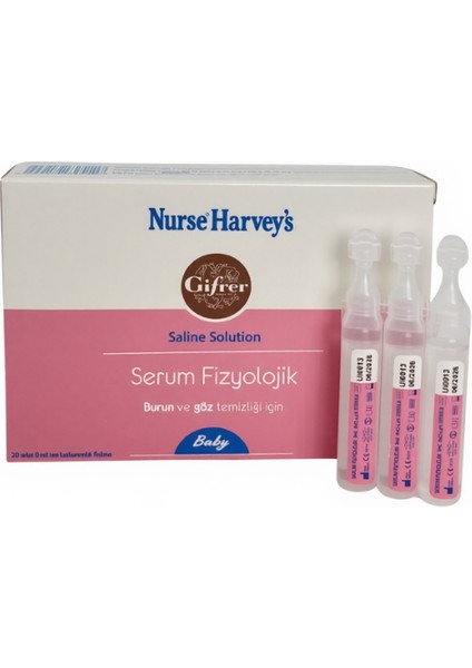 Serum Burun ve Göz Temizliği 5ml x 20 Adet