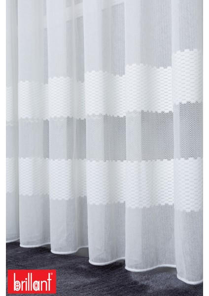 Keten Rio 1/2 Orta Pileli Ütü Istemez Kırışmaz Yeni Sezon Salon Oda Tül Perdesi fiyatları