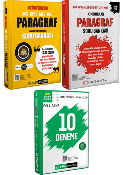 Ezberbozan Paragraf Kim Korkar Paragraf Soru - 2026 Kpss Ön Lisans Çözümlü 10 Deneme