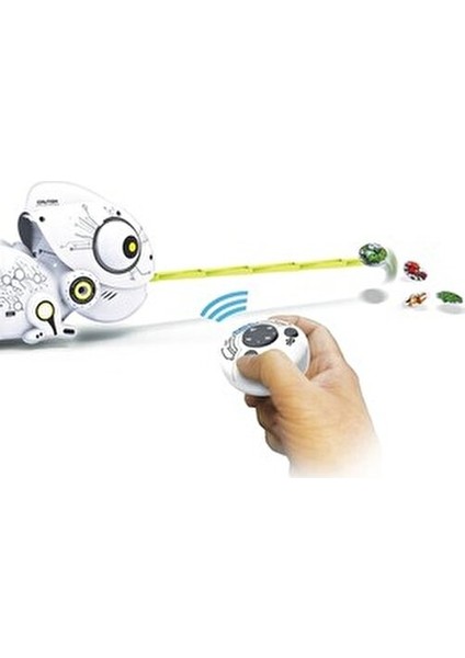 Robo Bukalemun Robot Oyuncak Hedef Al ve Yakala Özelliğiyle 2-7 Yaş Arası Çocuklar İçin