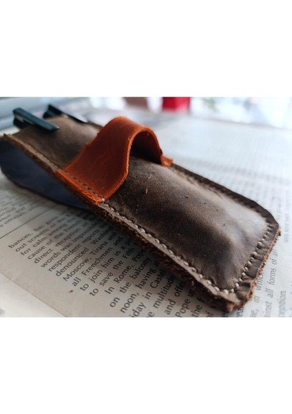 Crazy Gerçek Deri Özel Kalemleriniz Için Kalemlik ( 2*3 Kalem Için ) 27 cm \ 6 cm Lmn2 fiyatları