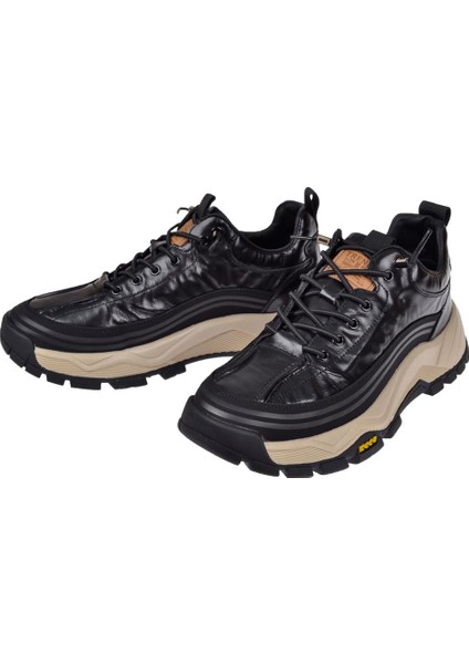 Erkek Spor Ayakkabı Sneaker GJ-25K570 Siyah fırsatları