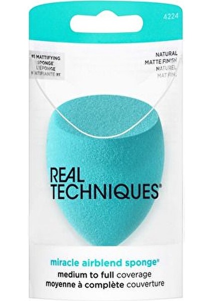 Airblend Mucize Süngeri Antimikrobiyal Özellikli Mavi Renkli Makyaj Aracı fiyatları