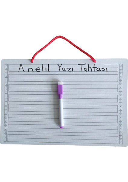 Anetil 1. Sınıf İlk Okuma Yazma Seti yazı tahtalı set modelleri