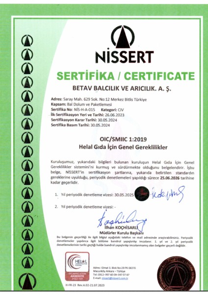 Yüksek Yayla Süzme Çiçek Balı Organik 460 gr